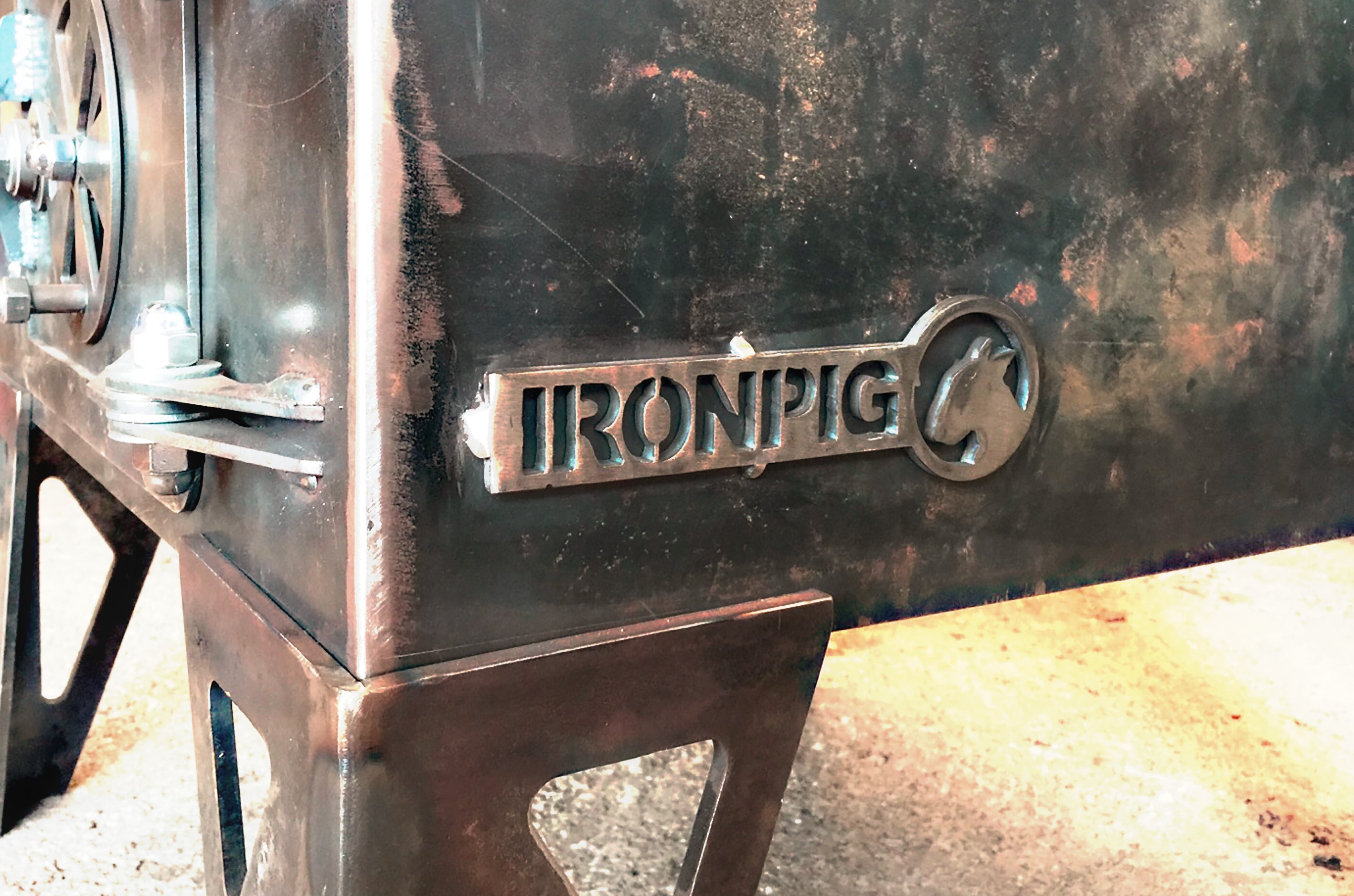 Horno a Leña ,IronPig , Fuego, chile, fierro