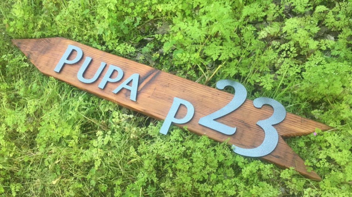 Número Sobre Madera ,IronPig , Número, chile, fierro